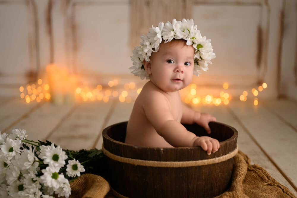 Sesión de Fotos de Bebé de 6 meses